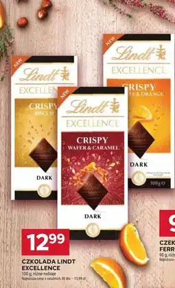 Stokrotka Czekolada Lindt Excellence Crispy Dark TH & Orange oferta