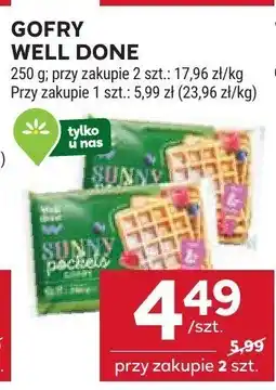 Stokrotka Gofry Well Done 250g oferta