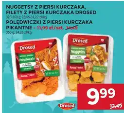 Stokrotka Nuggetsy z piersi kurczaka Drosed 320-350g oferta