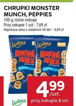 Stokrotka Chrupki Monster Munch, Peppies oferta