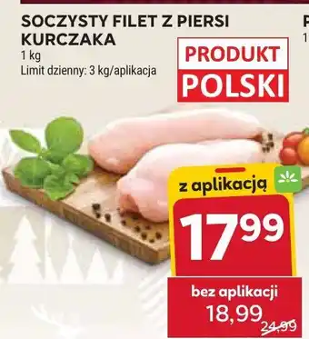 Filet z piersi kurczaka soczysty Stokrotka
