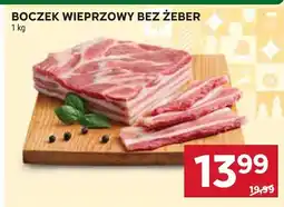 Stokrotka Boczek wieprzowy bez żeber Stokrotka oferta