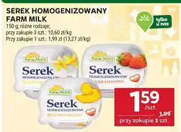 Stokrotka Serek homogenizowany Farm Milk oferta