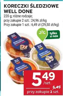 Stokrotka Koreczki śledziowe Well Done oferta