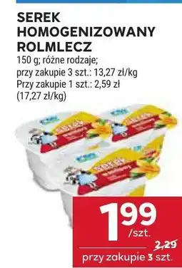 Stokrotka Serek SEREK HOMOGENIZOWANY ROLMLECZ różne rodzaje oferta