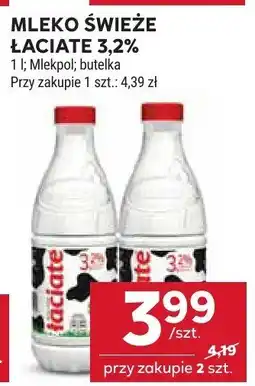 Stokrotka Mleko MLEKO ŚWIEŻE ŁACIATE 3,2% Mlekpol oferta