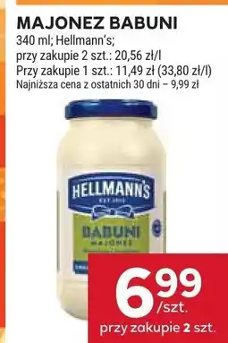 Stokrotka Majonez MAJONEZ BABUNI Hellmann's oferta