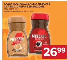 Stokrotka Kawa KAWA ROZPUSZCZALNA NESCAFÉ CLASSIC, CREMA SENSAZIONE Nescafé oferta