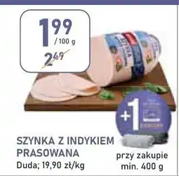 Stokrotka Szynka z indykiem prasowana Duda oferta