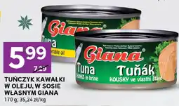 Stokrotka Tuńczyk kawałki w oleju, w sosie własnym Giana oferta