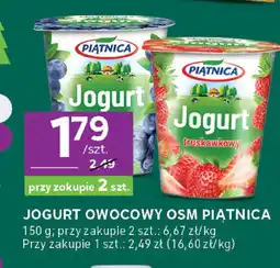 Stokrotka Jogurt owocowy OSM Piątnica oferta
