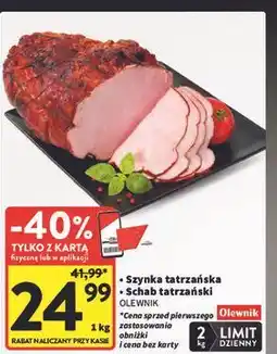 Intermarche Schab tatrzański Olewnik oferta
