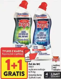 Intermarche Żel do wc active Kret oferta