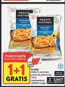 Intermarche Frytki proste do piekarnika Iglotex Proste Historie oferta