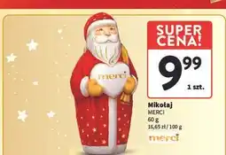 Intermarche Mikołaj z czekolady Storck Merci oferta