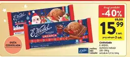 Intermarche Czekolada mleczna grzaniec E. Wedel oferta