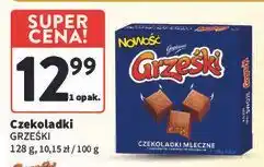 Intermarche Czekoladki mleczne Grześki oferta