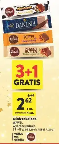 Intermarche Baton czekolada krówkowa z nadzieniem karmelowym Wawel Krówkowy oferta