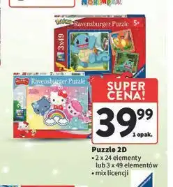 Intermarche Puzzle 2d hello kitty Ravensburger oferta