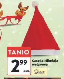 Intermarche Czapka mikołaja dekoracyjna Goliat oferta