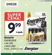 Intermarche Baterie alkaliczne aa Energizer oferta