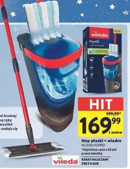 Intermarche Mop + wiadro turbo h2 pro Vileda oferta