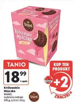 Intermarche Królewskie mleczko waniliowe Wawel Mleczko oferta