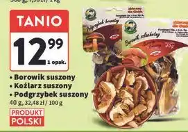 Intermarche Podgrzybek suszony krojony Fungopol oferta