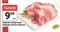 Intermarche Żeberka wieprzowe trójkąty extra mięsne oferta