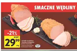 Intermarche Szynka na pętelce Skarby Wędzarni oferta