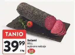 Intermarche Salami z czarnuszką Bell Polska oferta