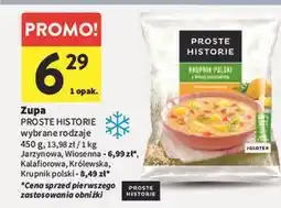 Intermarche Krupnik polski z kaszą jęczmienną Iglotex Proste Historie oferta