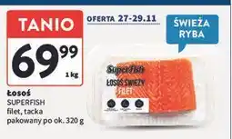 Intermarche Łosoś świeży Superfish oferta