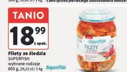 Intermarche Filety śledziowe wiejskie z suszonymi pomidorami Superfish oferta