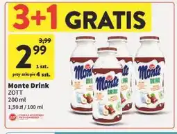 Intermarche Napój mleczno-czekoladowy Zott Monte Drink oferta