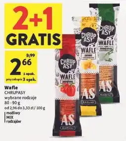 Intermarche Wafle zielona cebulka Chrupasy oferta