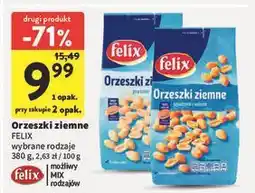 Intermarche Orzeszki ziemne bez soli Felix oferta