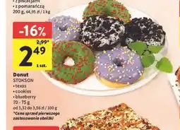 Intermarche Donut blueberry Stokson oferta