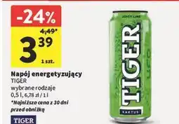Intermarche Napój ufo Tiger Energy Drink oferta