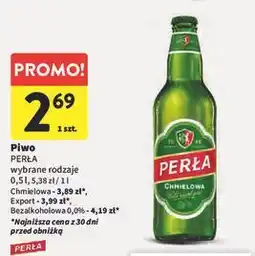 Intermarche Piwo Perła Bezalkoholowa oferta