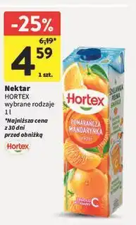 Intermarche Nektar pomarańcza mandarynka Hortex oferta