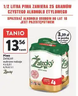 Intermarche Piwo Zatecky Svetly Lezak oferta