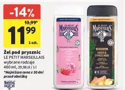 Intermarche Żel pod prysznic imbir i cyprys Le Petit Marseillais oferta