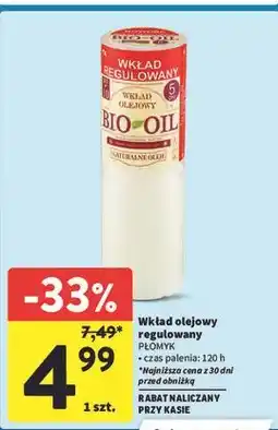 Intermarche Wkład olejowy 5 dni Bio Oil oferta