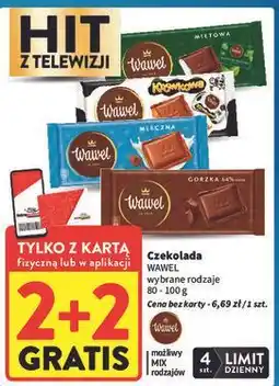 Intermarche Czekolada Wawel Gorzka oferta