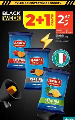 Dealz Chipsy pep & lime Amica Chips oferta
