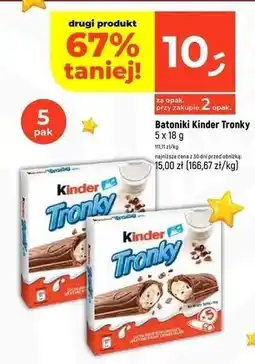 Dealz Batoniki Kinder Tronky oferta