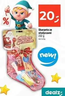 Dealz Skarpeta ze słodyczami oferta