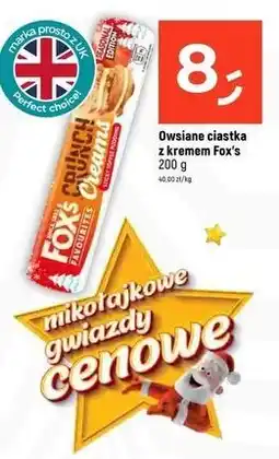 Dealz Ciastka owsiane z kreme Fox's oferta