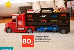 Dealz Ciężarówka w walizce + 6 samochodzików oferta